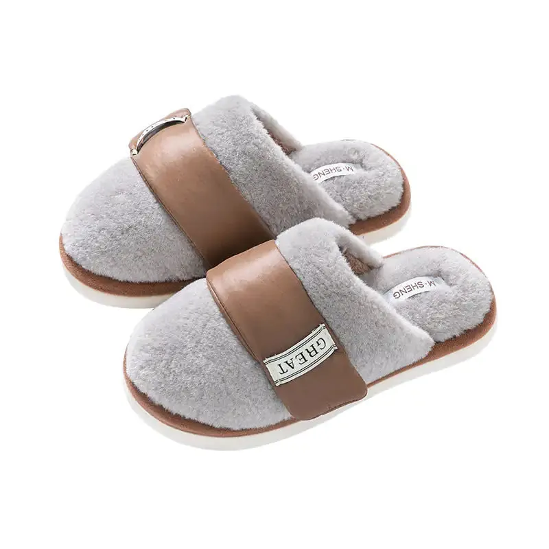 Velvet Cotton Slippers