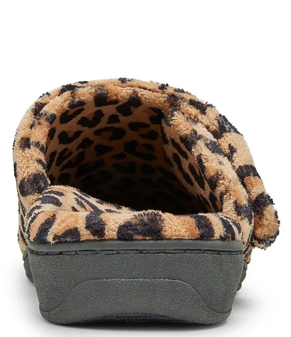 Vionic Women's Gemma Mule Slippers - Natural Leopard 10011247