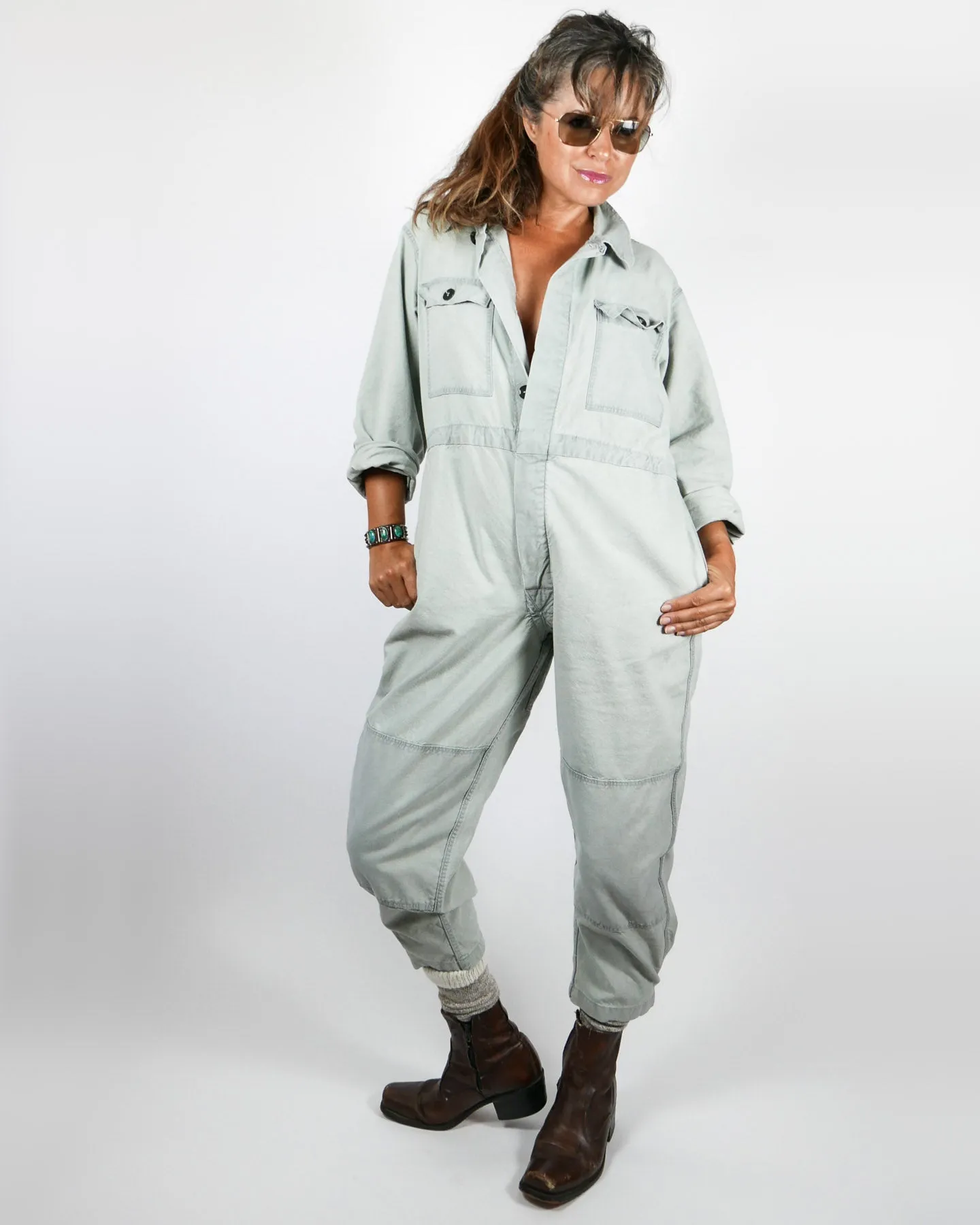 Washed Coveralls