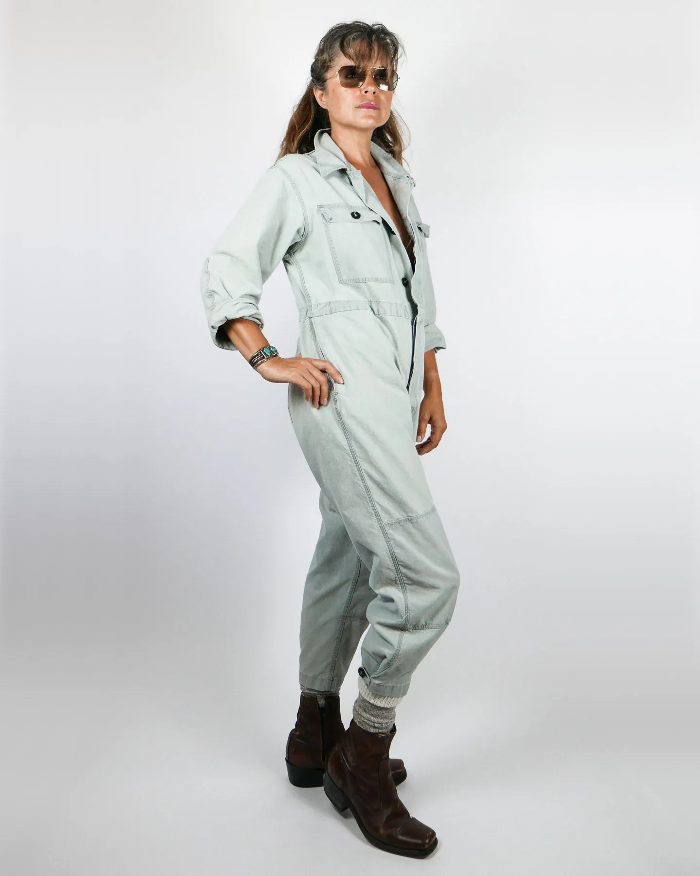 Washed Coveralls