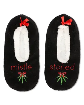 Women's Mistle Stoned Sherpa Lined Slippers