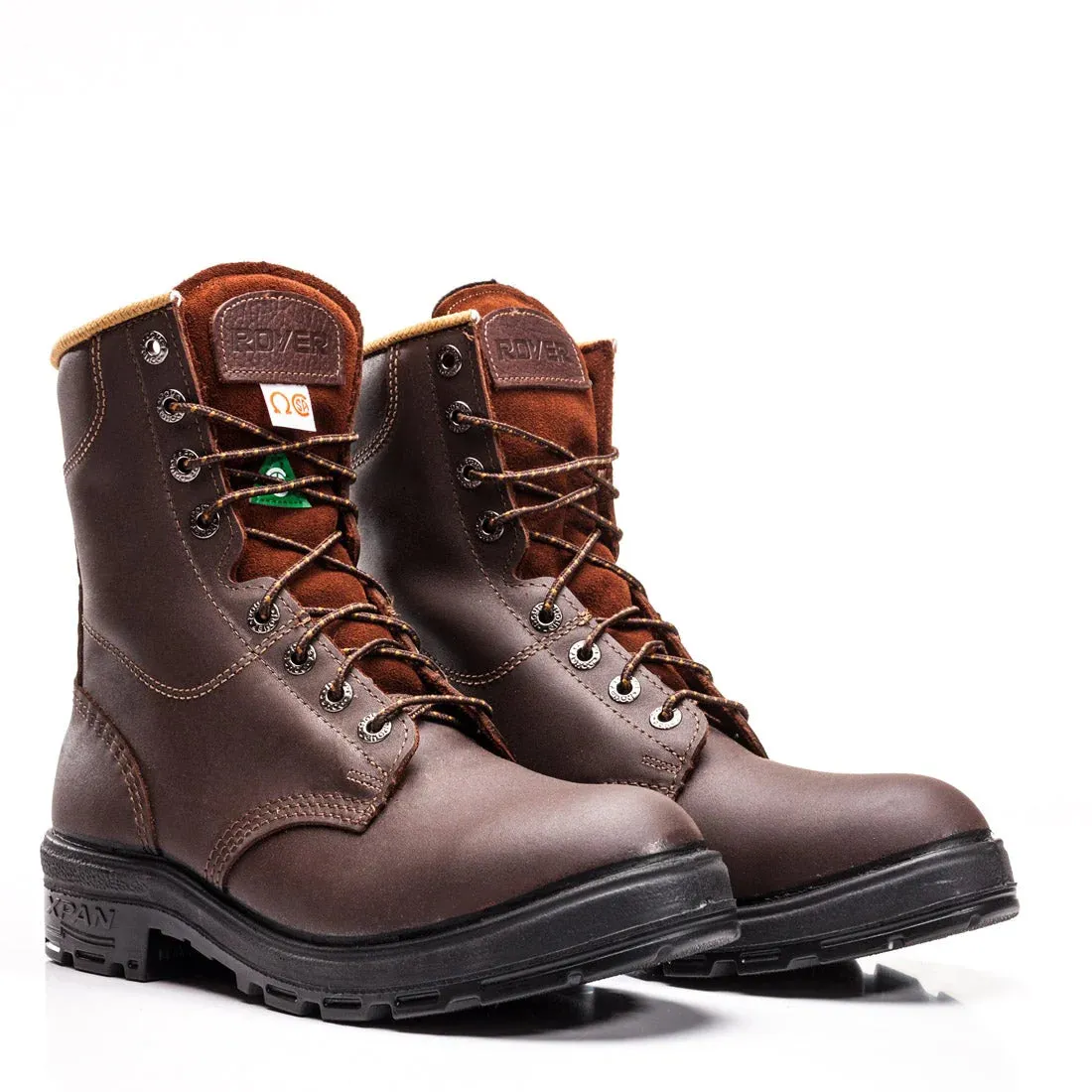 Work Boots - Royer Women's Xpan 8" All Leather Boot, 4012XP